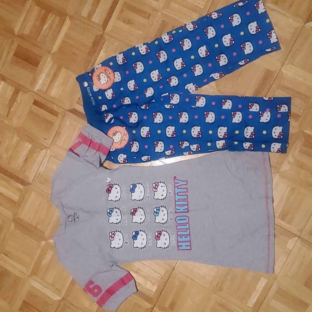 Hello Kitty pajamas set size S